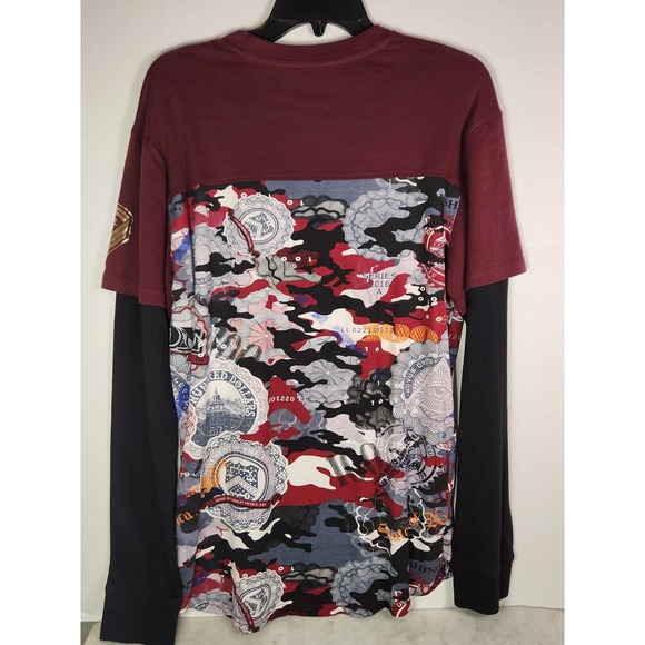 Switch Remarkable Golden Eagle Currency Short Sleeve Shirt Adult L Black Red - Picture 9 of 9